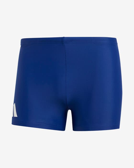 adidas Solid Boxer Badehose blau elektrisch weiß