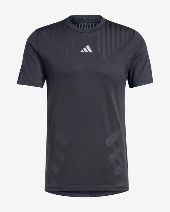 Camiseta adidas HIIT Airchill Workout manga corta negro puro