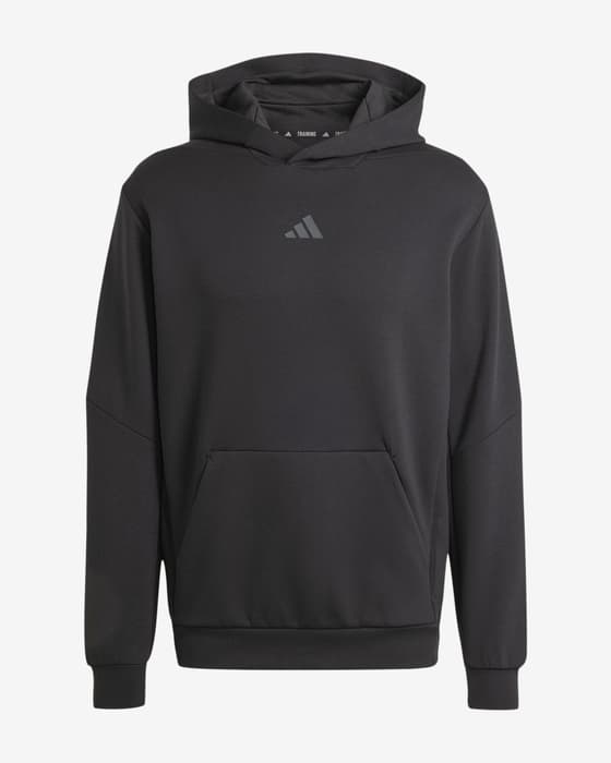 Sudadera con capucha adidas Designed for Training negro puro
