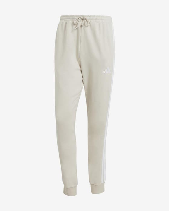 Pantalón largo adidas Essential 3-Stripes French blanco crema