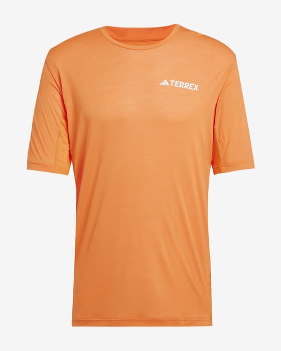 Camiseta adidas Terrex Xperior Climacool+ manga corta naranja negro puro
