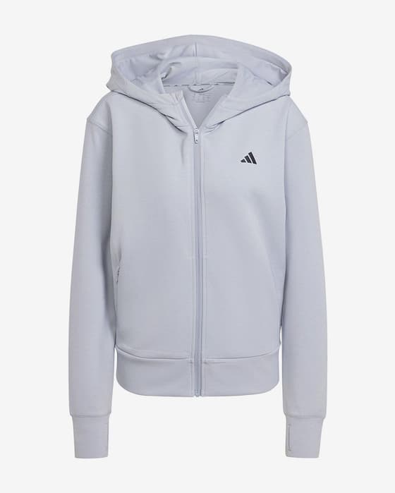 Bluza z kapturem adidas Designed 4 Training biały czysty damskie