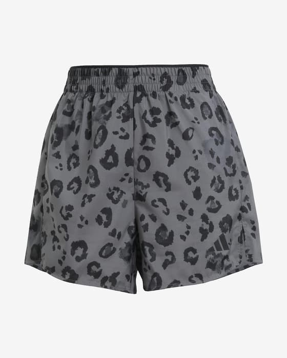 Short adidas Workout Essentials Woven Print gris noir femme