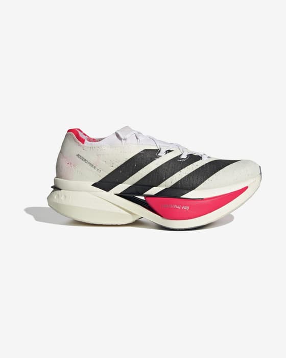 Scarpe adidas Adizero Prime X3 Strung bianco nero rosa