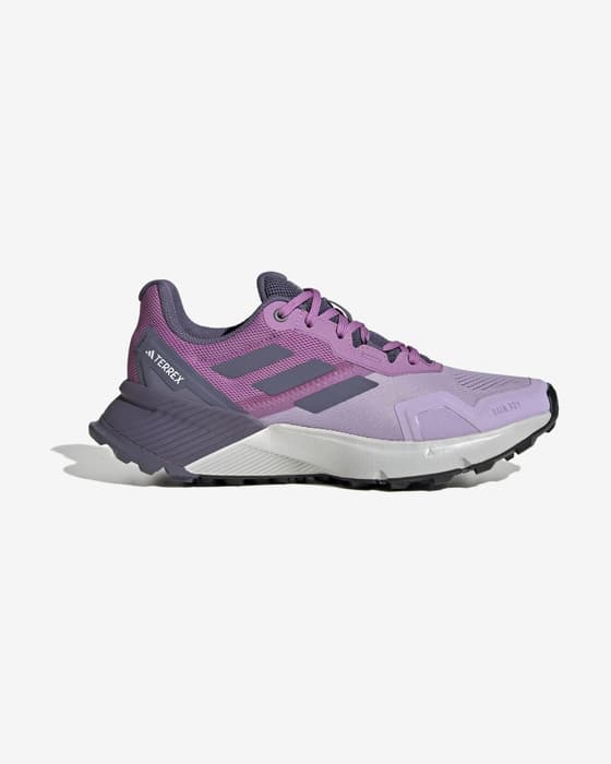 Buty Adidas Terrex Soulstride RAIN.RDY Lila Szare Damskie