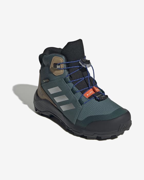 Botas adidas Terrex Mid GORE-TEX Hiking azul marrón infantil