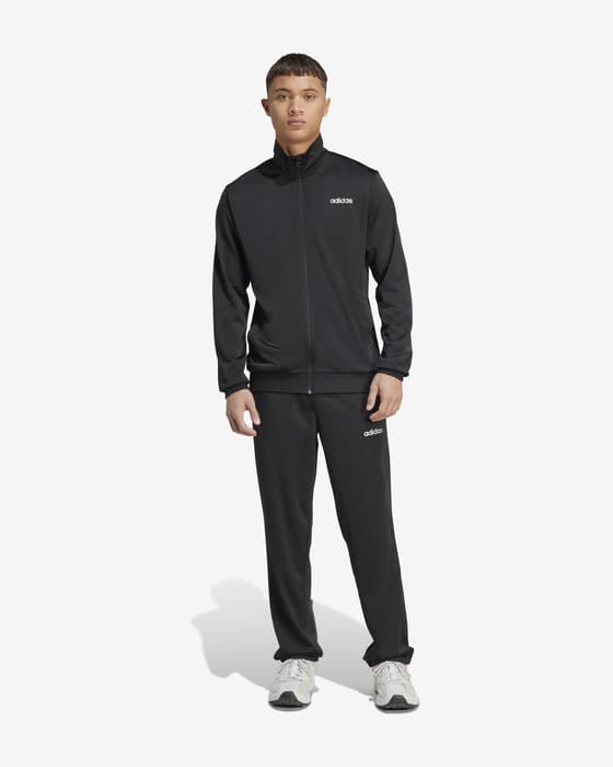 adidas Linear Trainingsanzug schwarz rein