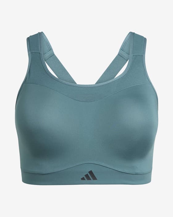 adidas TLRD Impact Training High Support beha turquoise zwart