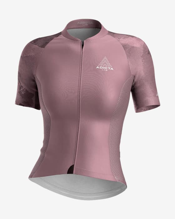 Maillot Adicta Lab Alate manche courte lilas clair femme