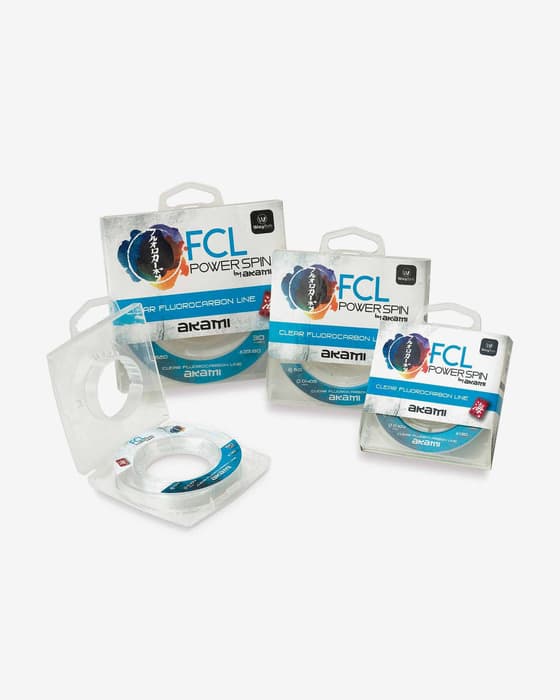 Línea fluorocarbono Akami FCL Power Cast 30 m 0,810 mm blanco