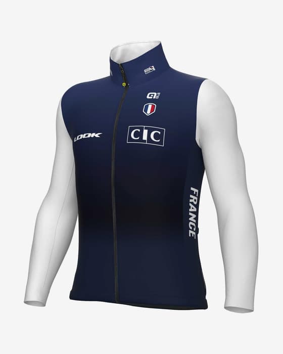 Chaqueta Fédération Française de Cyclisme 2023 Prime azul