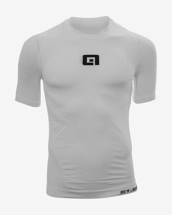 Camiseta interior Alé S1 Spring manga corta blanco