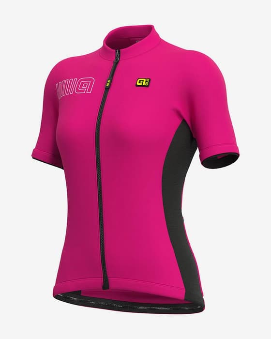 Maillot Alé Color Block manga corta fucsia mujer