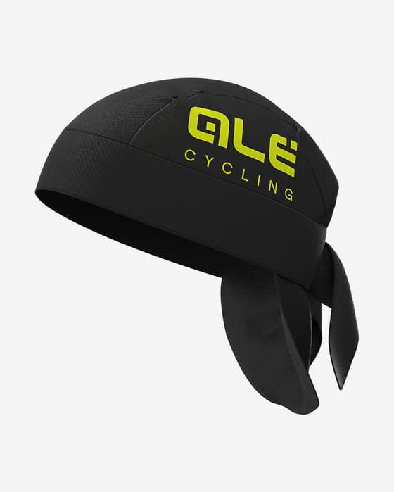 Bandana Alé Aria negro amarillo