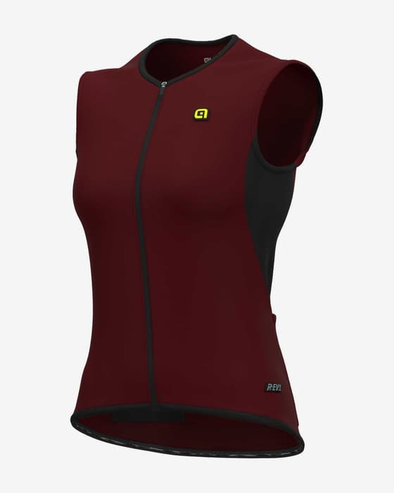 Alé Thermo Gilet intense red black Women