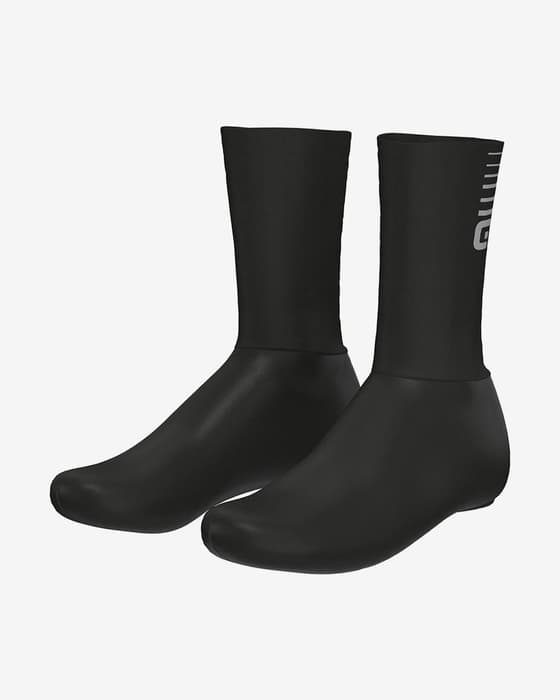 Alé Whizzy Overshoes Black Dark Grey