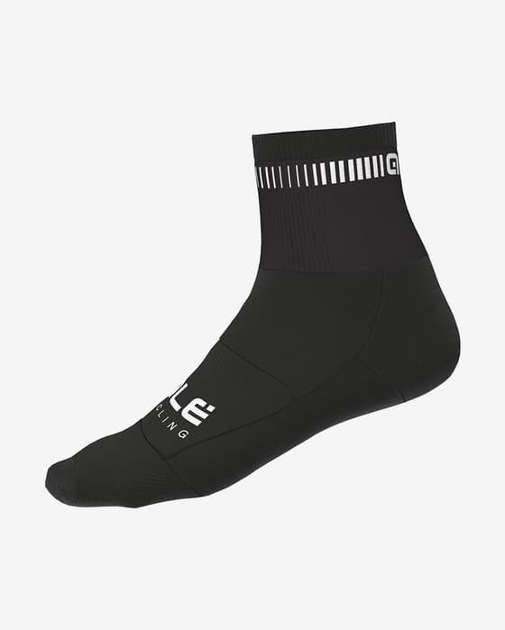 Calcetines Alé Strada Q-Skin negro blanco