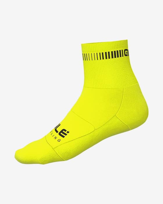 Calcetines Alé Strada Q-Skin amarillo negro