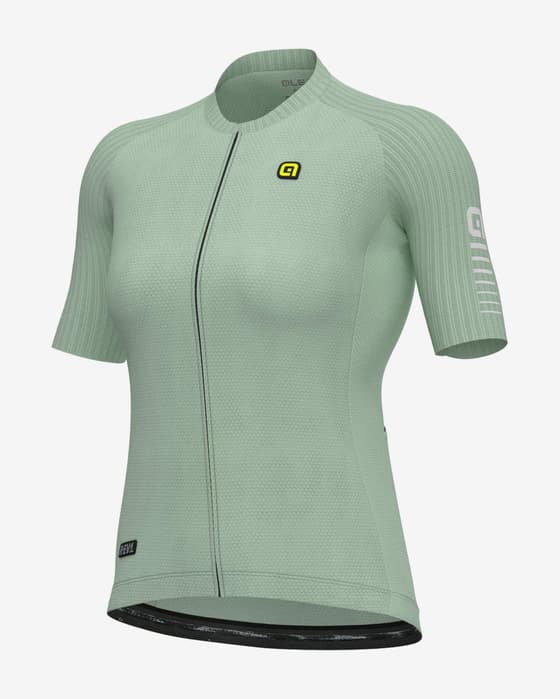 Maillot Alé R-EV1 Silver Cooling manche courte vert menthe femme
