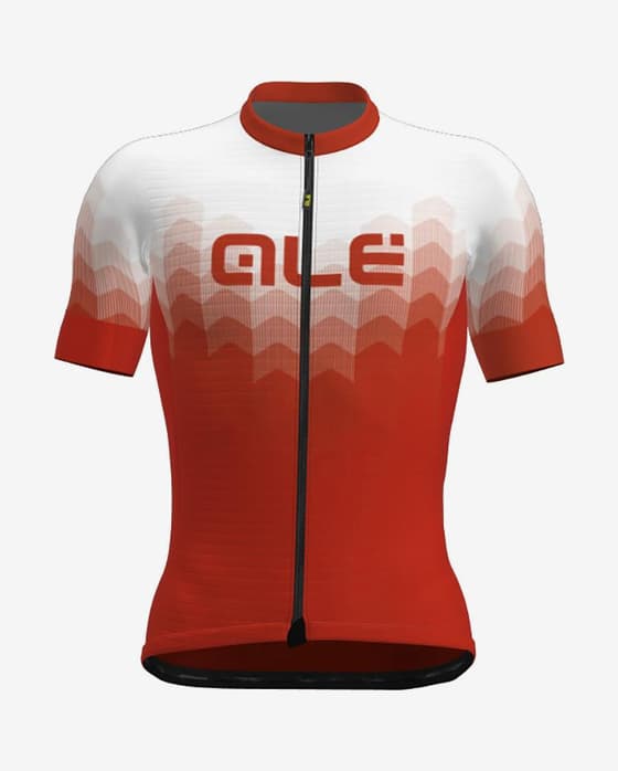 Maillot Alé Arrow Limited Edition manche courte rouge blanc