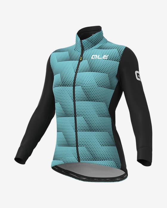 Chaqueta Alé Solid Sharp turquesa negro mujer