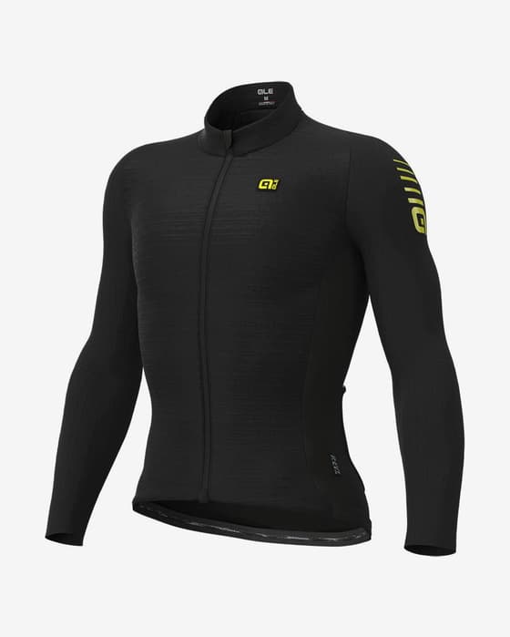 Maillot Alé R-EV1 Warm Race 2.0 manga larga negro