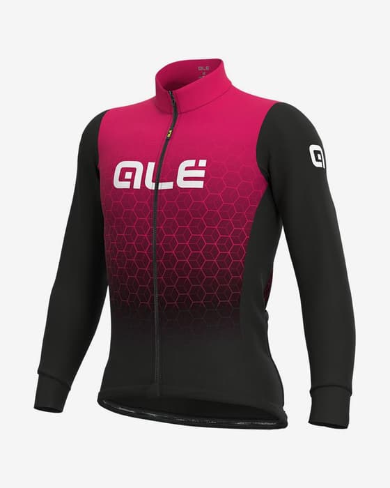 Maillot Alé Hexagon Limited Edition manga larga morado