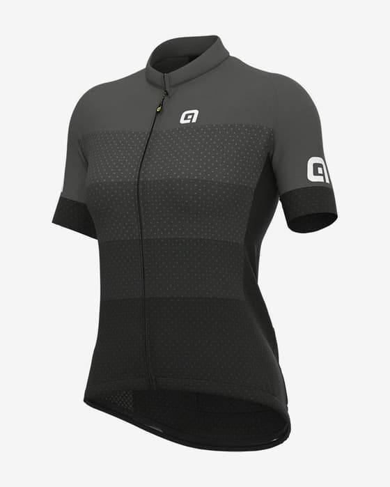 Maillot Alé Solid Level manche courte gris foncé femme