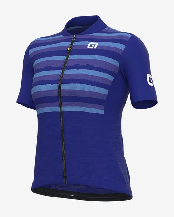 Maillot Alé Solid Waves manga corta azul mujer
