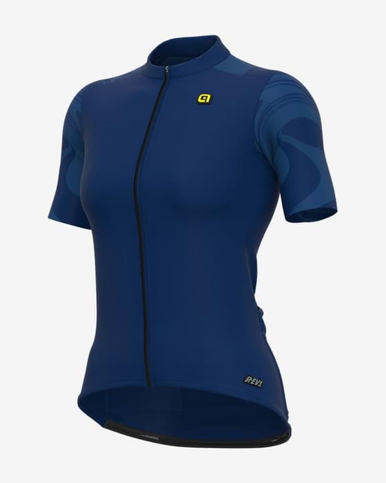 Maillot Alé R-EV1 Artika manga corta azul mujer