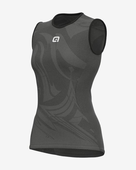 Camiseta interior Alé Etesia sin mangas negro mujer