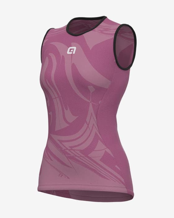 Camiseta interior Alé Etesia sin mangas morado mujer