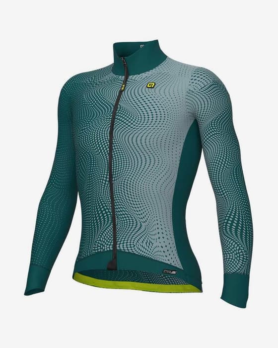 Maillot Alé PRS Circus manga larga verde turquesa gris