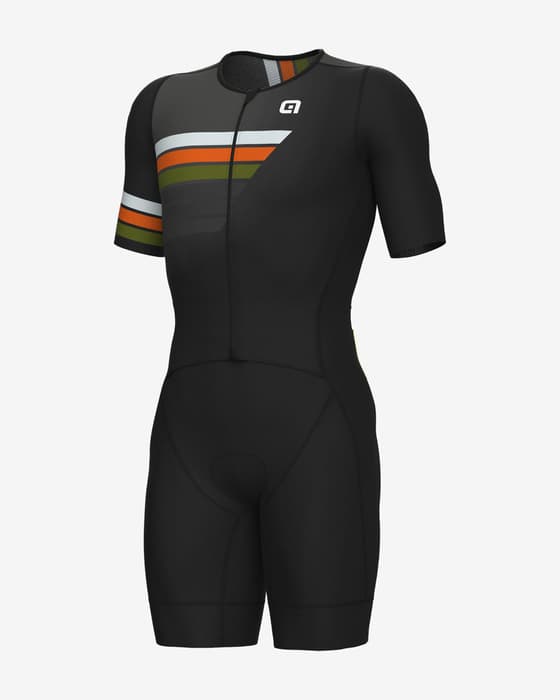 Alé Trigger Short Sleeve Trisuit Black