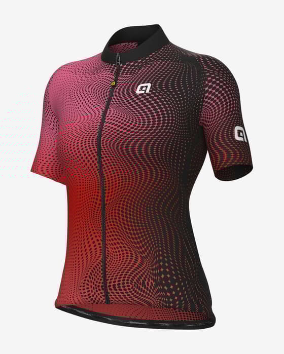 Maillot Alé PRAGMA Circus manche courte rose femme