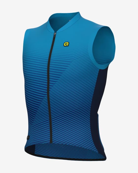 Maillot Alé PR.E Modular sans manches bleu clair