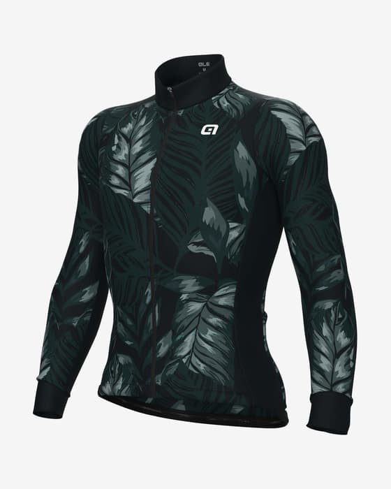 Maillot Alé PR.E Wild manche longue vert forêt