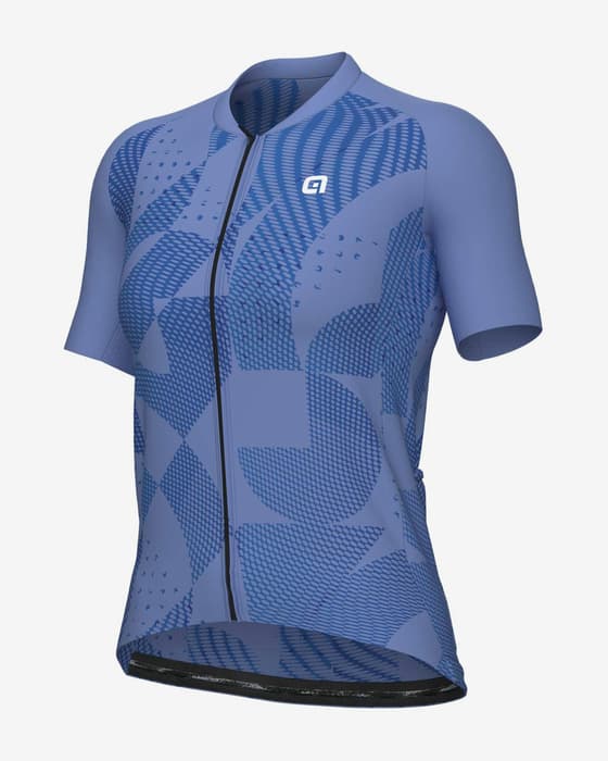Maillot Alé PRAGMA Enjoy manche courte bleu lilas femme