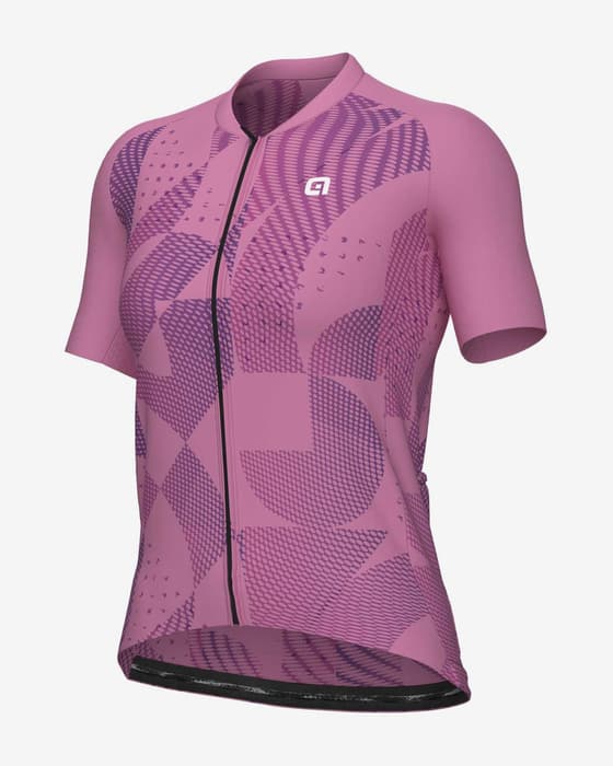 Maillot Alé PRAGMA Enjoy manche courte rose femme