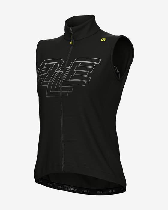 Alé PR.E Sauvage Windproof Vest Dark Black Women