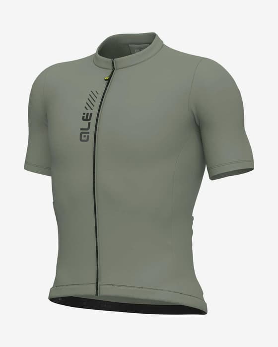 Maillot Alé PRAGMA Color Block Off Road manche courte vert gris
