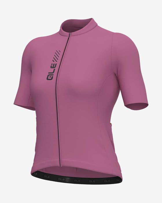 Maillot Alé PRAGMA Color Block Off Road manche courte rose clair femme