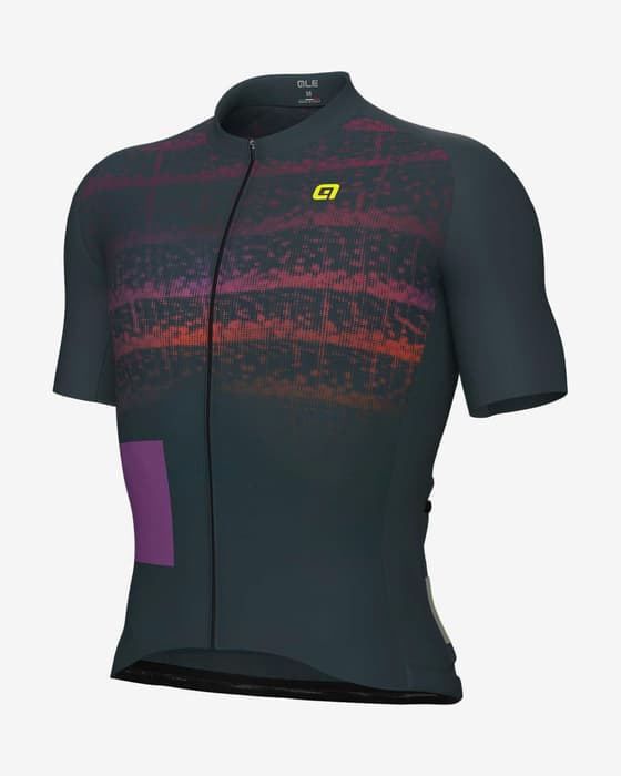 Maillot Alé Off-Road Gravel Creek manche courte vert forêt