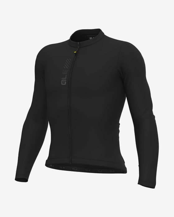 Maillot Alé PRAGMA Color Block manga larga negro intenso