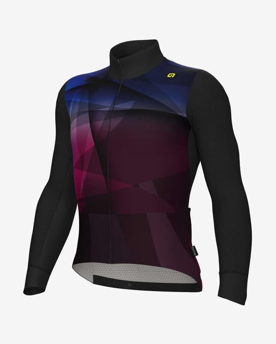 Maillot Alé R-EV1 Quick manche longue violet intense noir bleu
