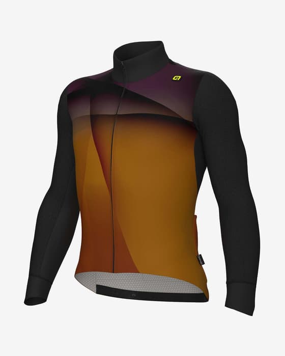 Maillot Alé R-EV1 Quick manche longue orange profond noir