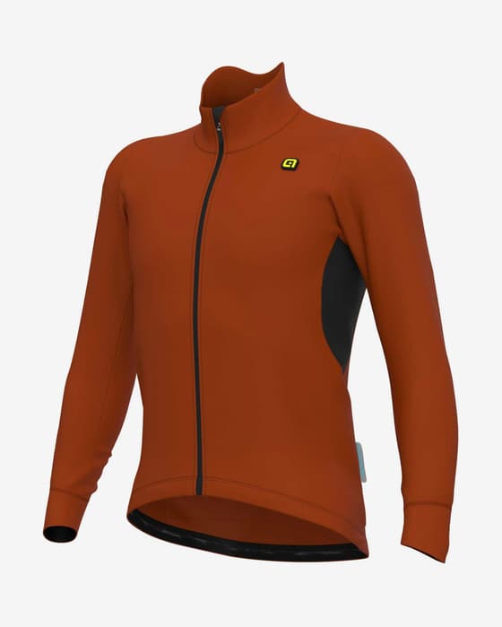 Maillot Alé Klimatic K-Idro manche longue orange intense noir