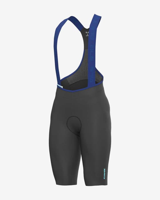 Short thermal bib shorts Alé Klimatik K-Master pure black blue