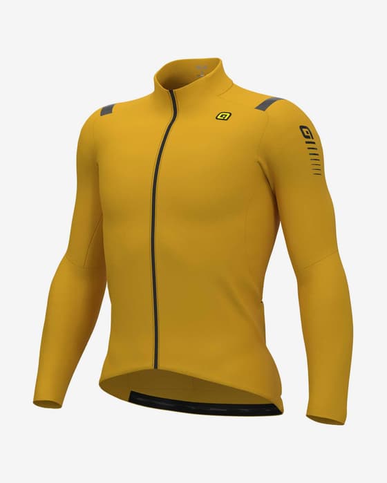 Maillot Alé R-EV1 Warm Race manche longue jaune vif noir
