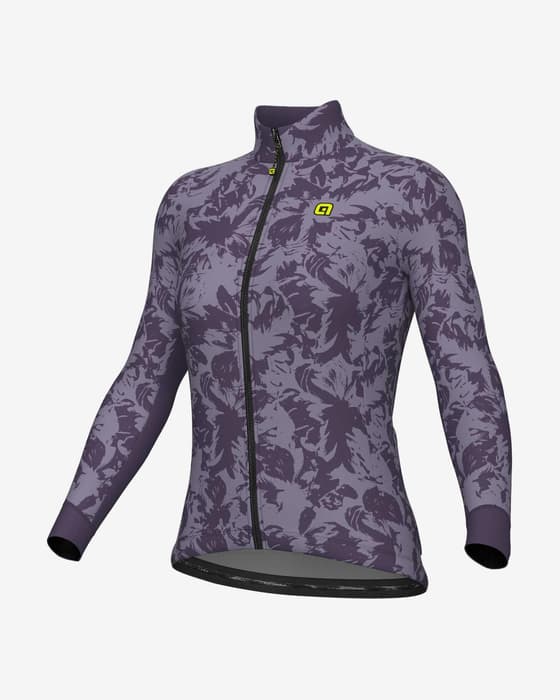 Maillot Alé PRAGMA Essenza manche longue lilas foncé femme